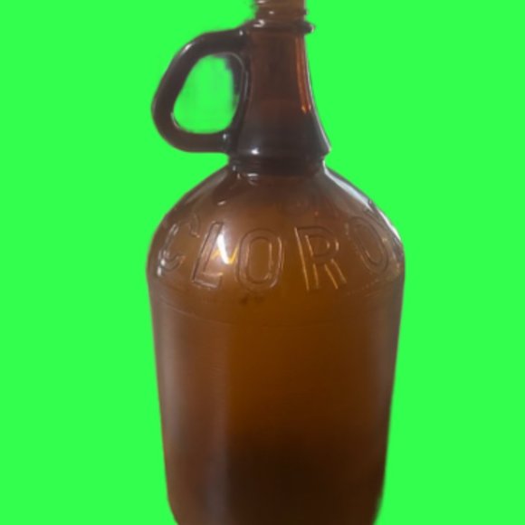 Early 1900's Antique 1/2 gallon Clorox Bleach Bottle - Picture 2 of 3